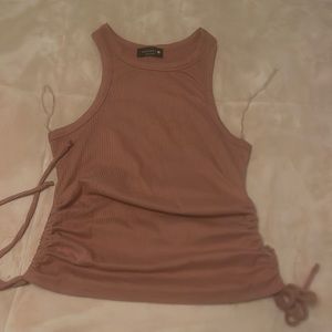 Pink muscle tee